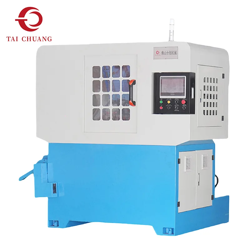 เครื่องต๊าปเกลียวน็อตแนวตั้งของเซอร์โวมอเตอร์